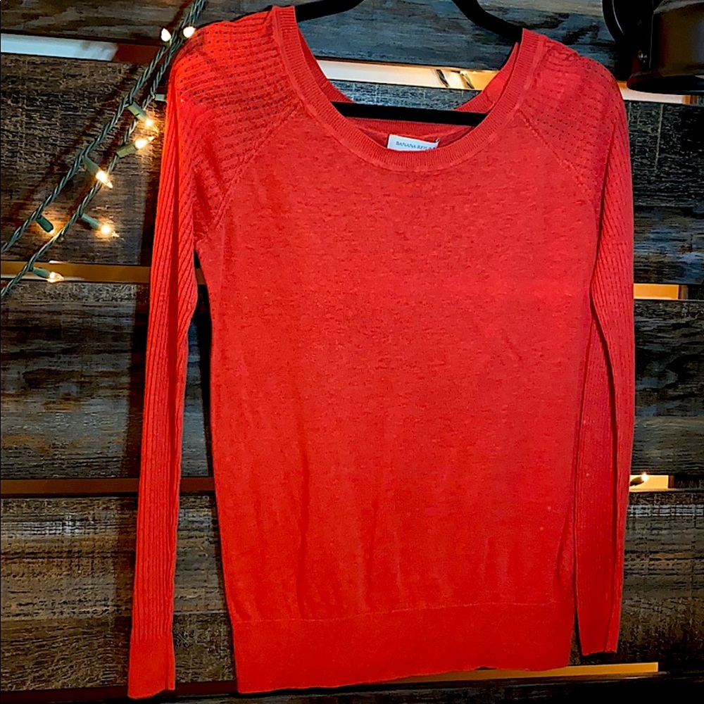 Banana Republic Coral Sweater